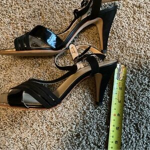 Elegant Black Strappy Heels